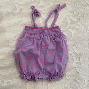 Baby sea turtle romper